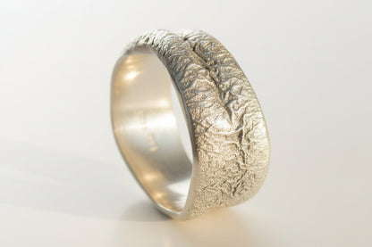 528Hz Frequency rings, handcrafted in sterling silver
