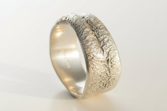 528Hz Frequency rings, handcrafted in sterling silver