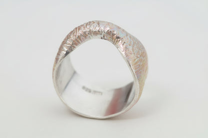 528Hz Frequency rings, handcrafted in sterling silver